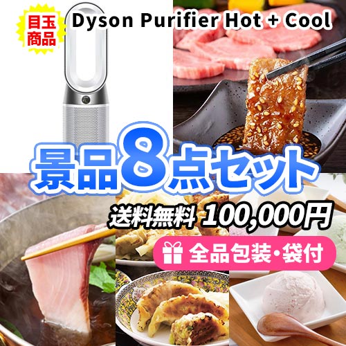 盛り上がる人気のダイソン空気清浄機を目玉に貰って嬉しい景品8点